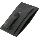 Alpine Swiss Double Diamond Mens RFID Money Clip Front Pocket Wallet