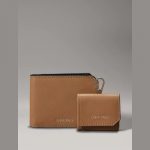Refined Saffiano Leather Bifold Wallet + Airpods Case Gift Set