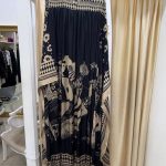 High neck dress