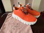 Prada orange boots - Image 4