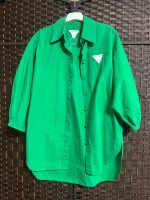 Woman's green shirt