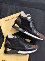 LV style black fur boots - Image 3