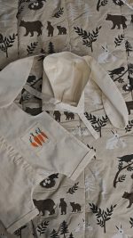 Bunny jumpsuit and hat with ears - Image 3