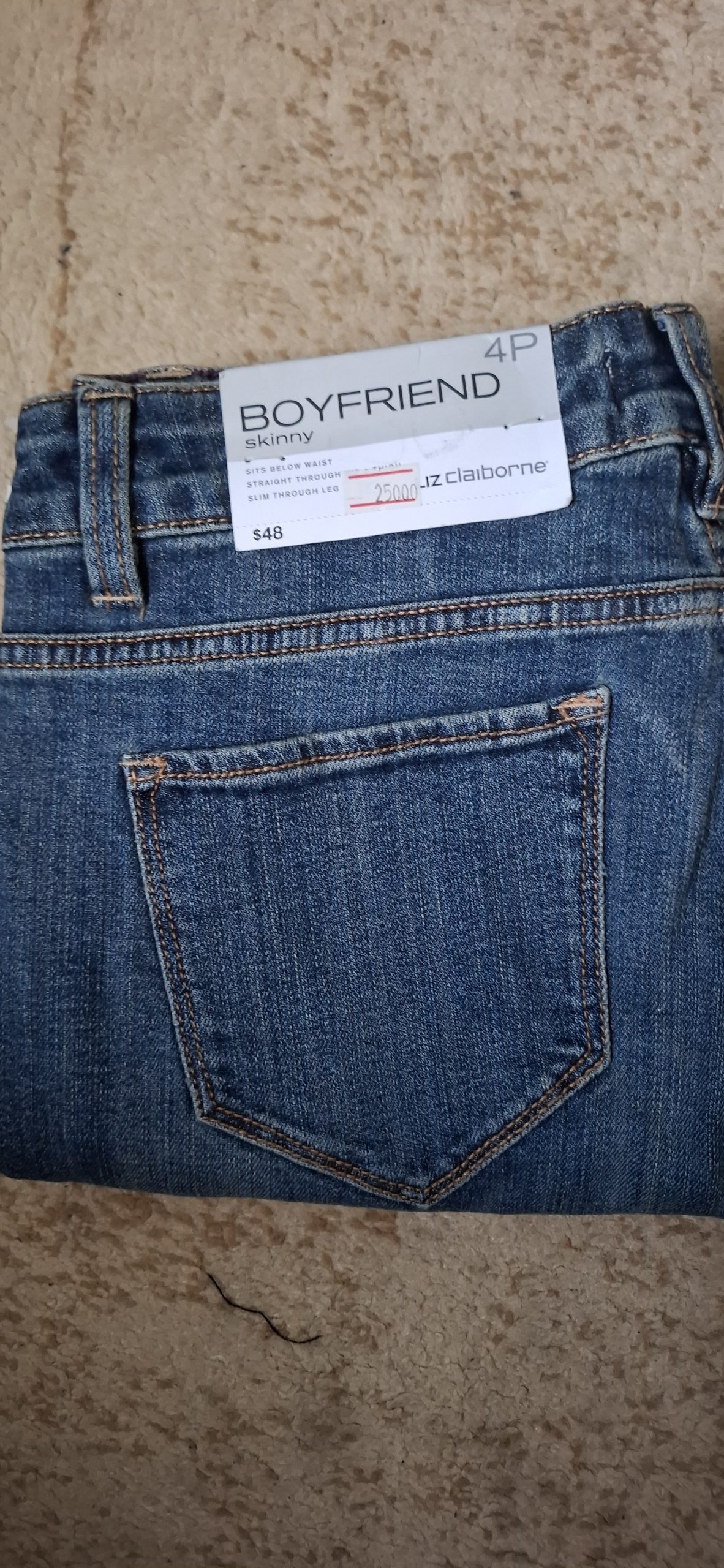 1000110094 Jeans trousers LIZ Claiborne Boyfriend - Image 1