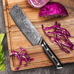 Kitchen knife made of 67-layer Damascus steel - Image 2