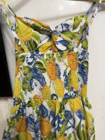 Summer maxi dress with lemons - Image 4