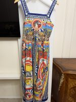 Maxi dress with print
