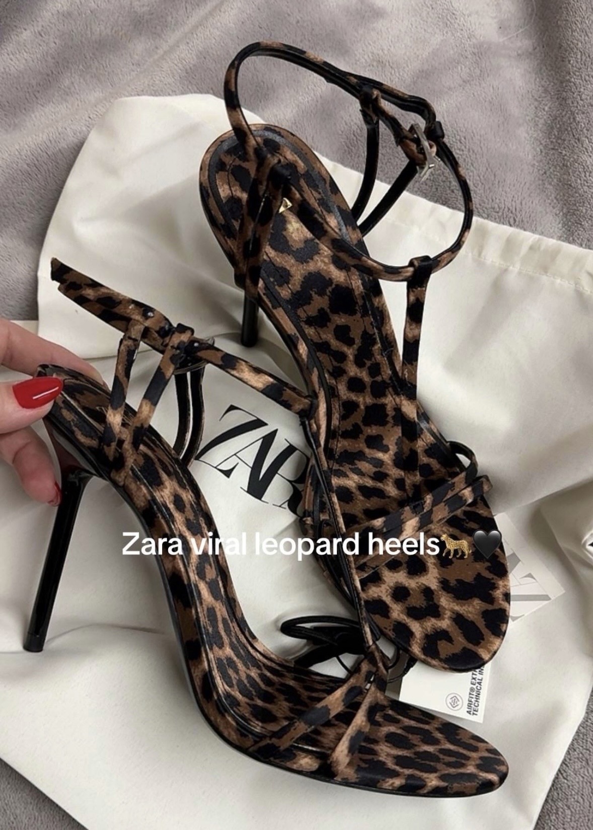 Screenshot ZARA leopard heels - Image 1