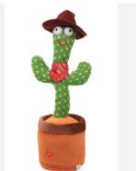 Talking cactus dancing singing repeating gift toy