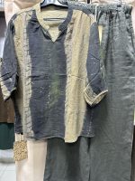 Woman's shirt and trousers set - Image 4