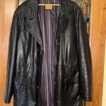 Mens leather suit
