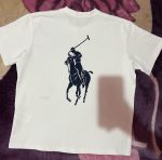 White Polo T-shirt - Image 3